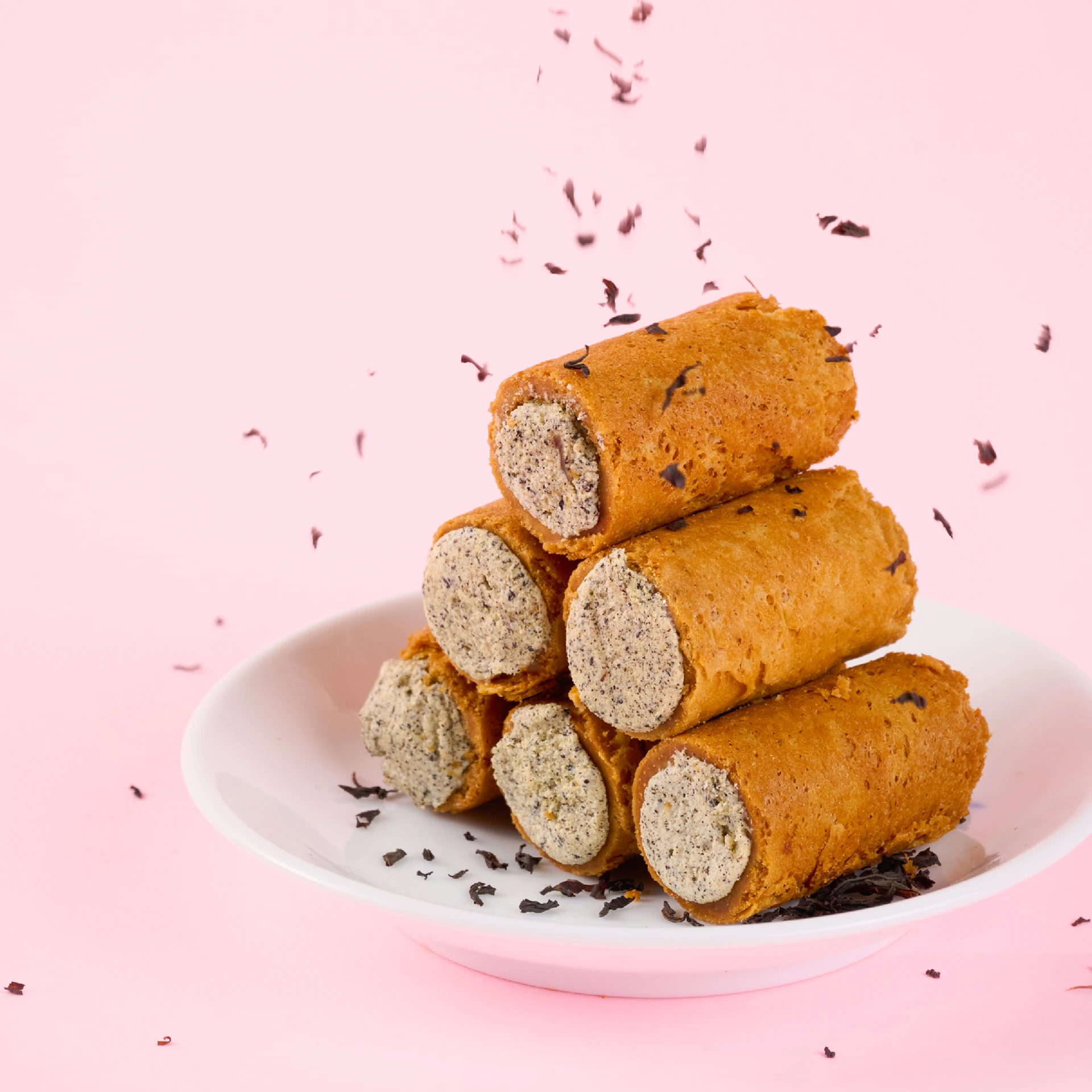 【現貨】伯爵紅茶奢蛋捲禮盒(內附提袋)
