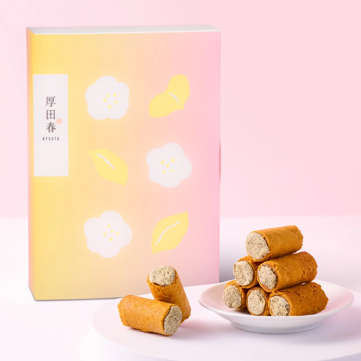 【現貨】伯爵紅茶奢蛋捲禮盒(內附提袋)