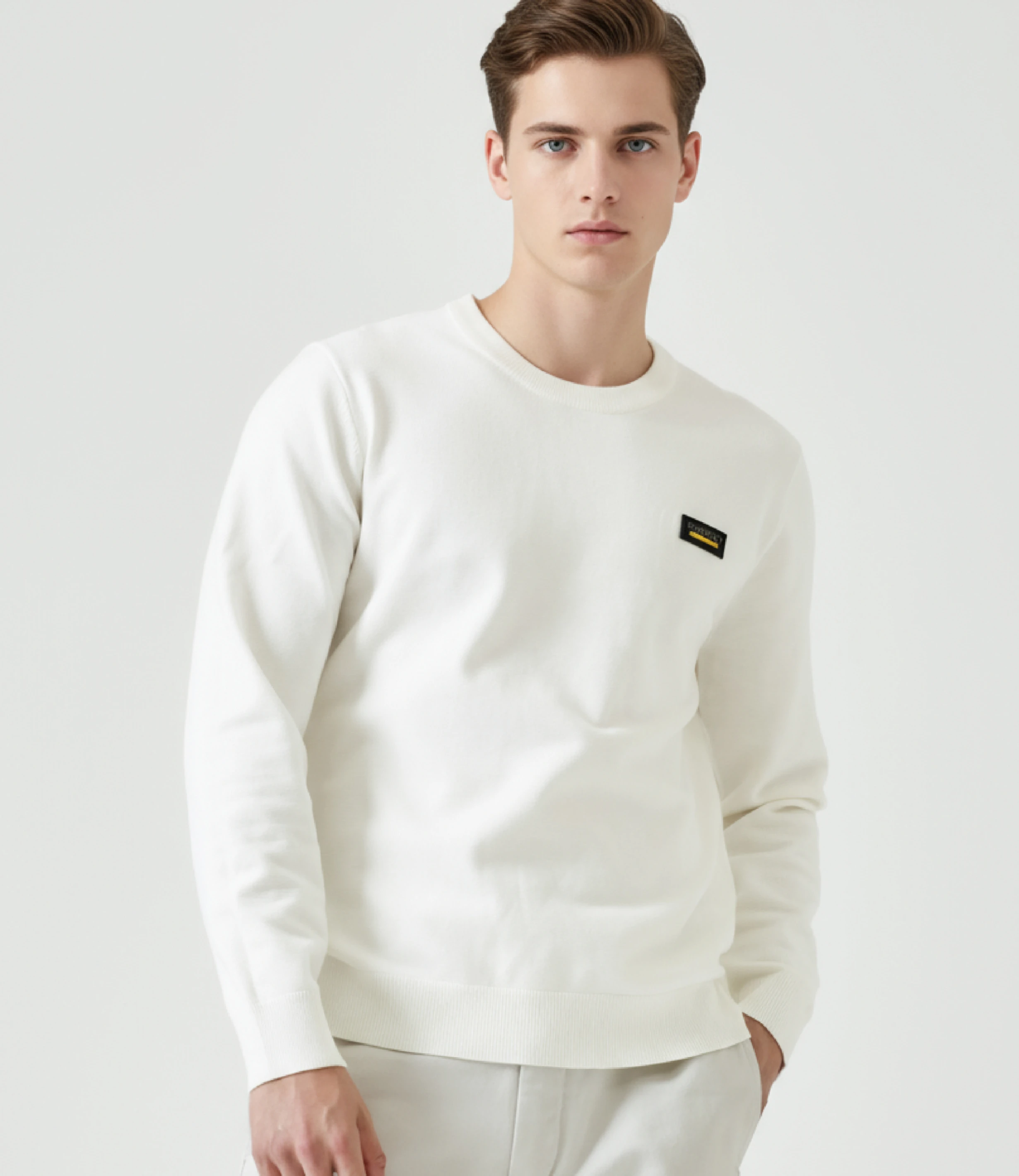 柔軟仿羊毛針織衫