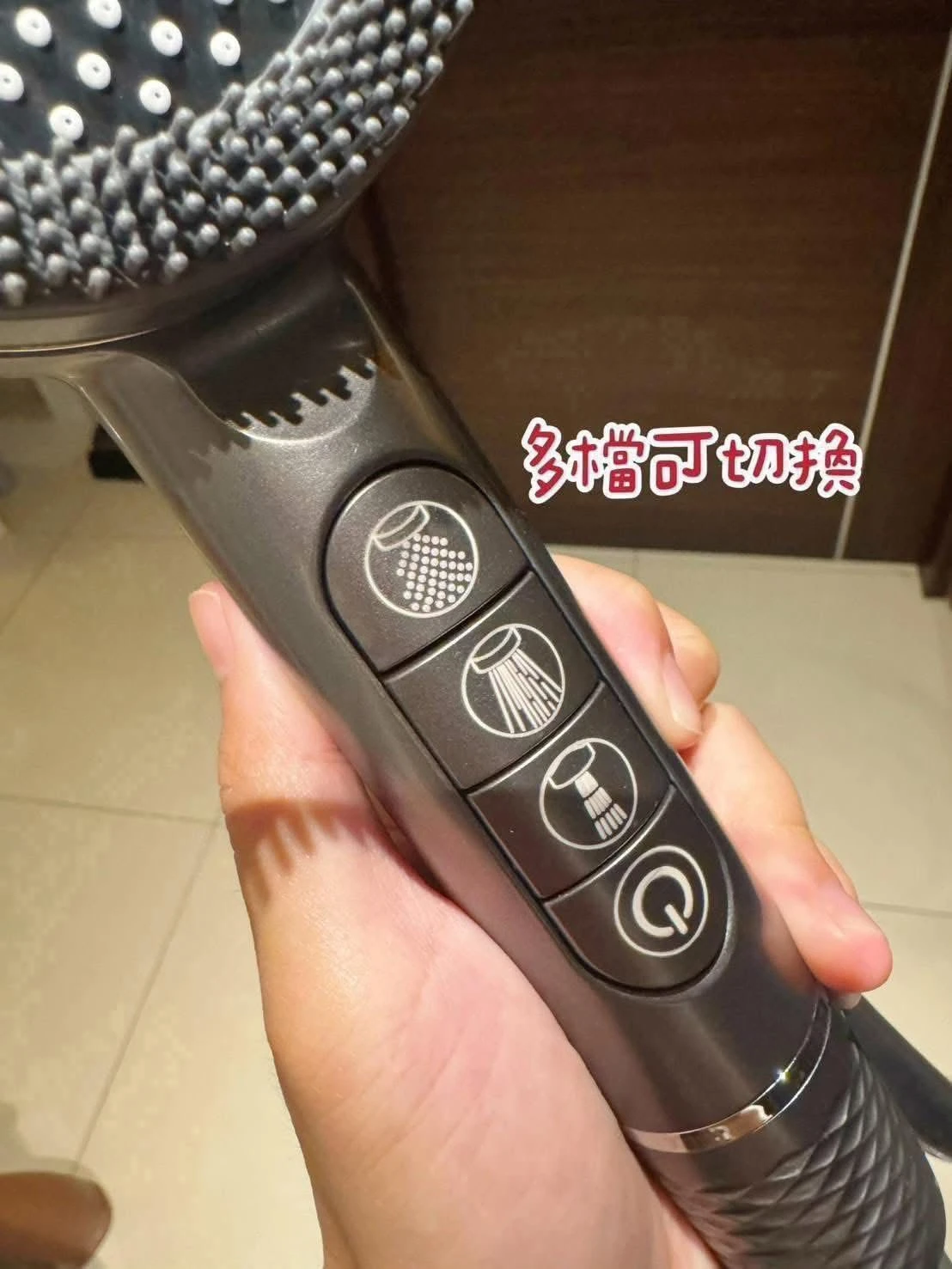 增壓多檔蓮蓬頭