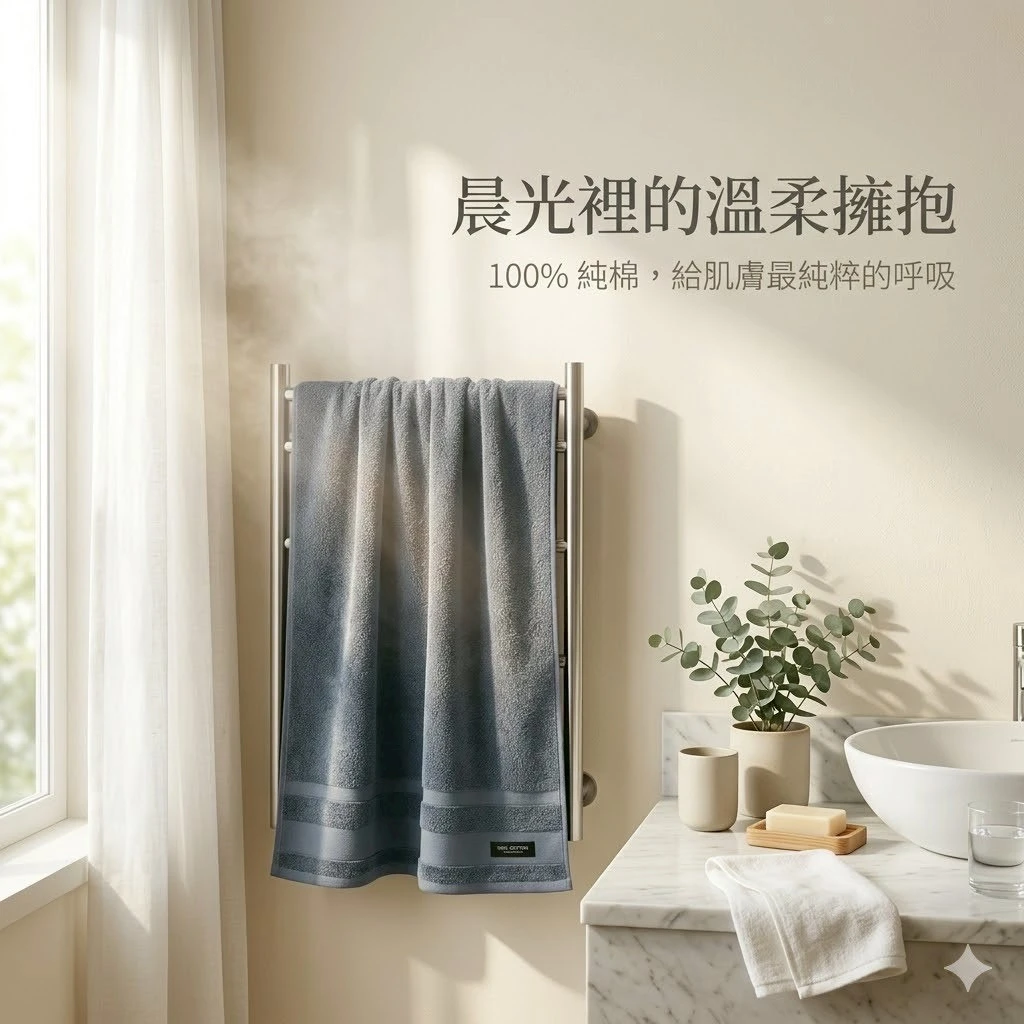 100%純棉浴巾
