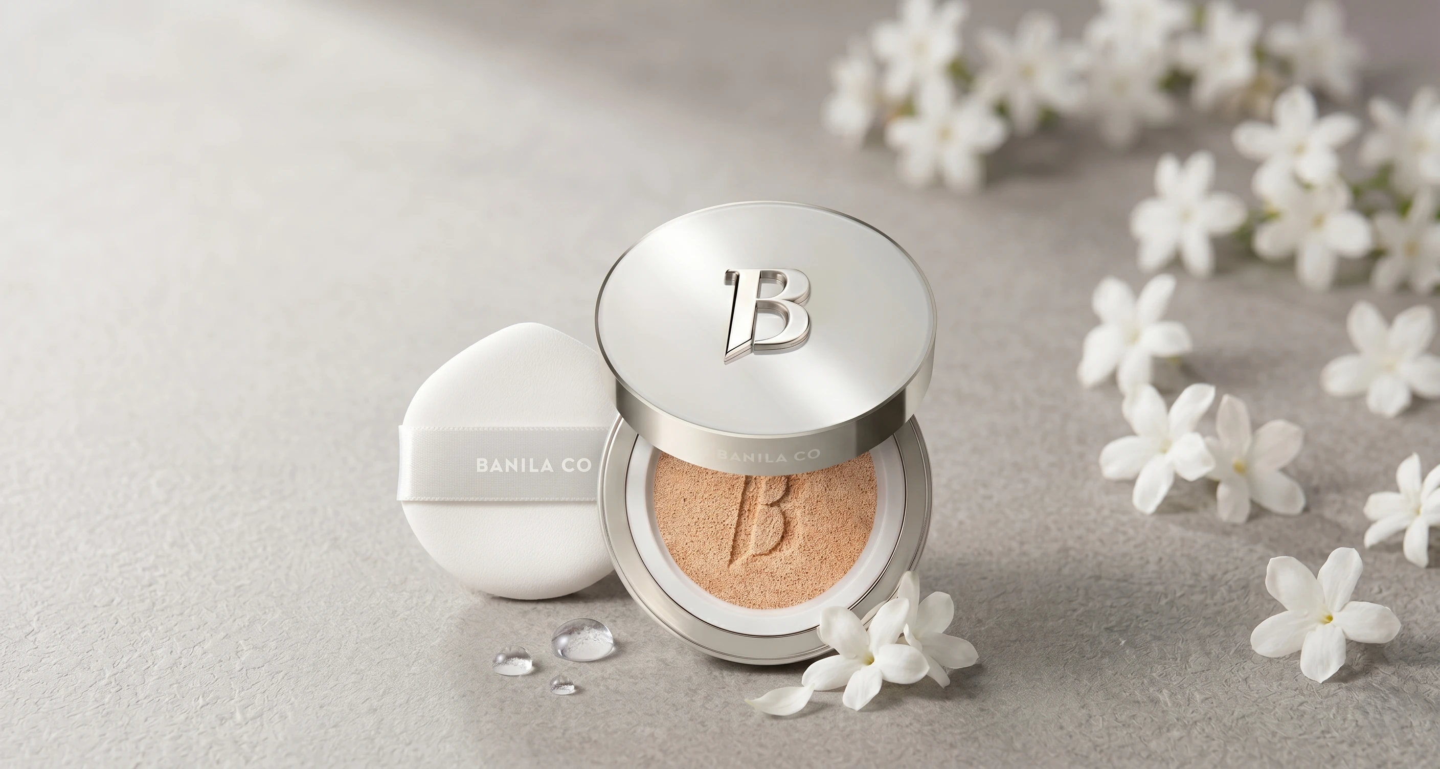 BANILA CO 持久無瑕氣墊粉餅