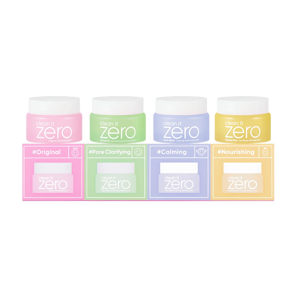 【BANILA CO】ZERO零感肌瞬淨卸妝霜 迷你禮盒 7mL*4 卸妝 卸妝膏