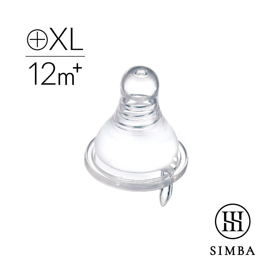 小獅王辛巴 超柔防脹氣標準十字奶嘴(XL孔1入)