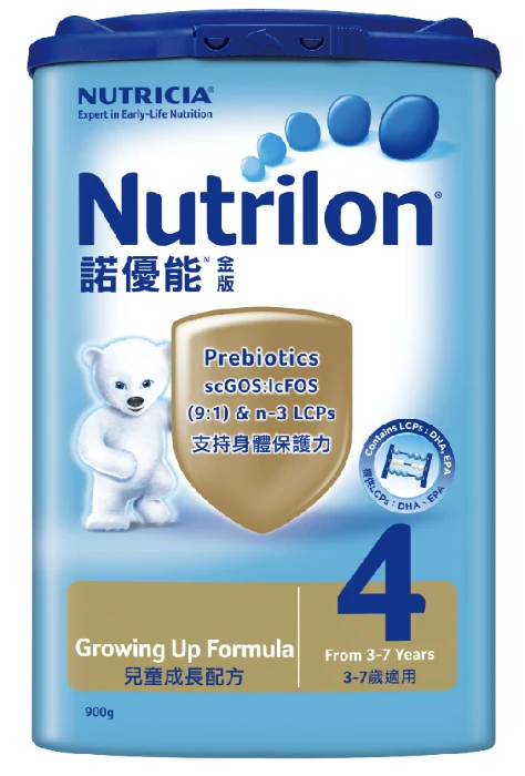 Nutrilion諾優能 金版3-7歲兒童成長配方奶粉（900g）
