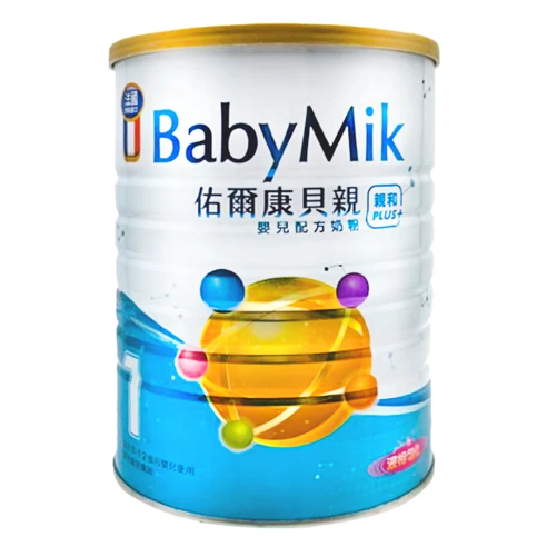 BabyMik 佑爾康貝親 嬰兒配方奶粉 1號 0~12月（850g）