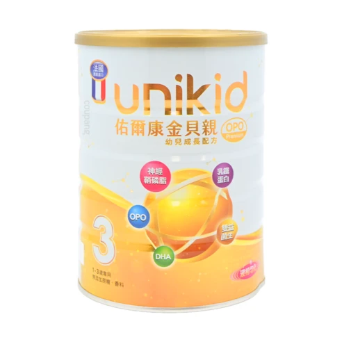 unikid 佑爾康 金貝親 OPO Premium 幼兒成長配方3號（850g）