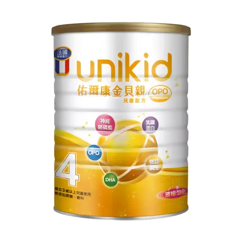 unikid 佑爾康 金貝親 OPO Premium 兒童配方 4號（850g）
