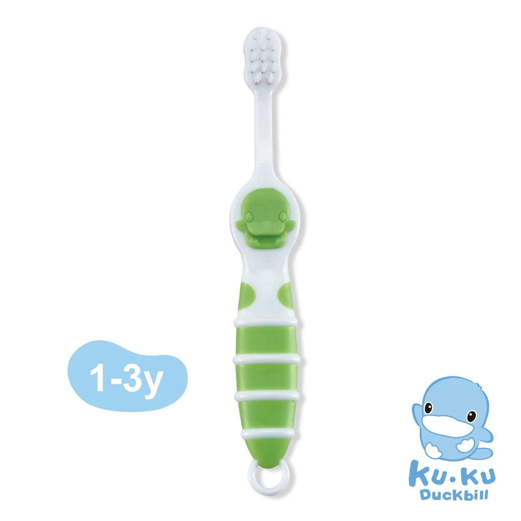 酷咕鴨 幼兒超軟毛牙刷1入- 1~3歲