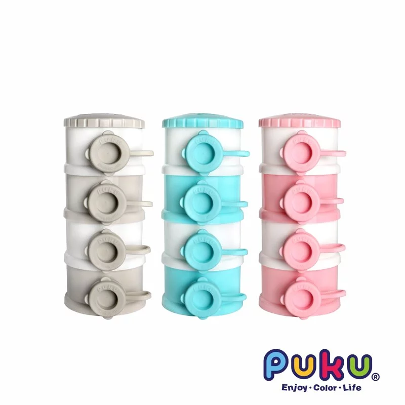 PUKU 甜甜圈奶粉盒-(三色)