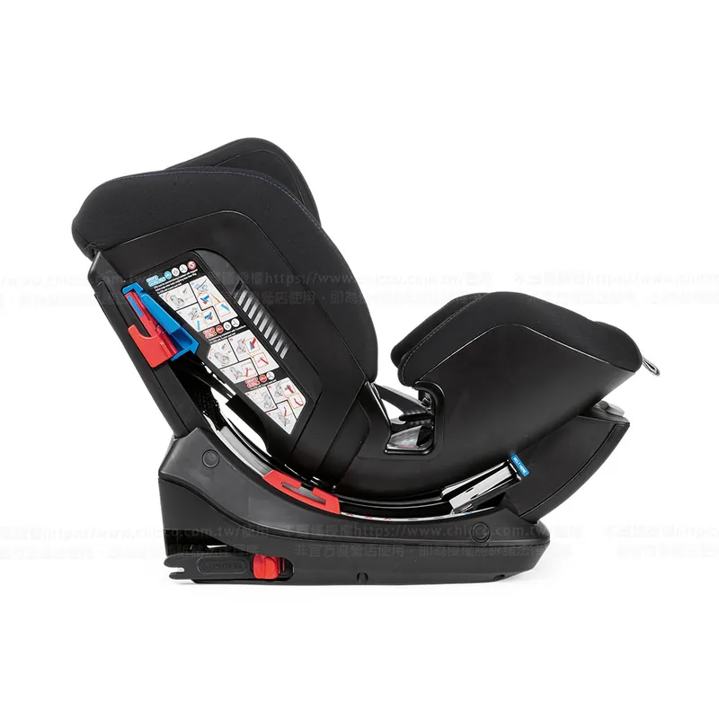 Seat up 012 Isofix安全汽座 Air勁黑版-曜石黑（送護枕）