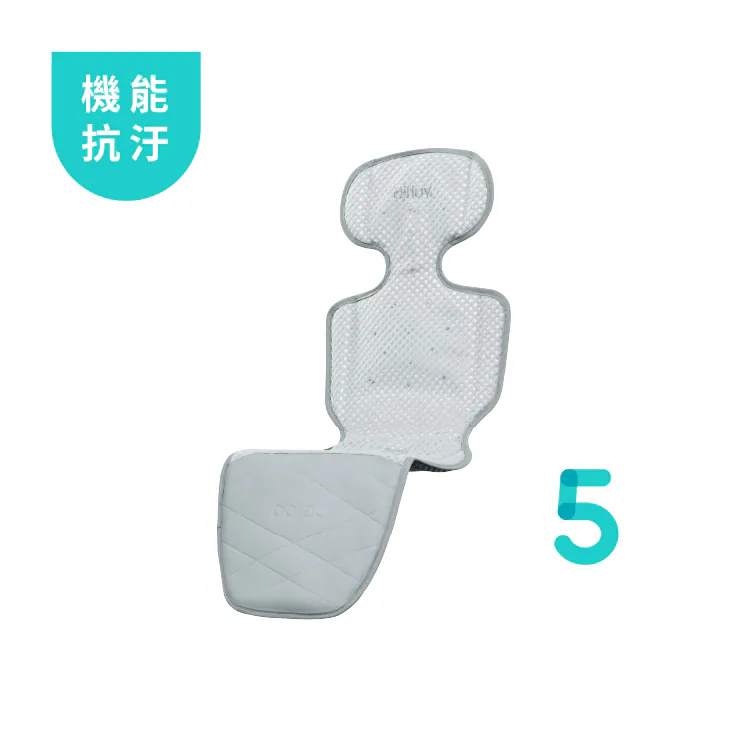 Poled | AIRLUV5 Lollipop 智能風扇嬰兒汽座 / 推車涼感墊