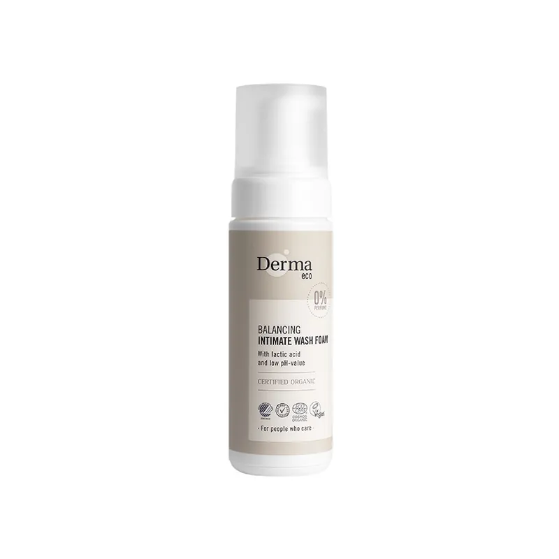 Derma 丹麥Eco有機蘆薈私密潔淨慕斯150ml