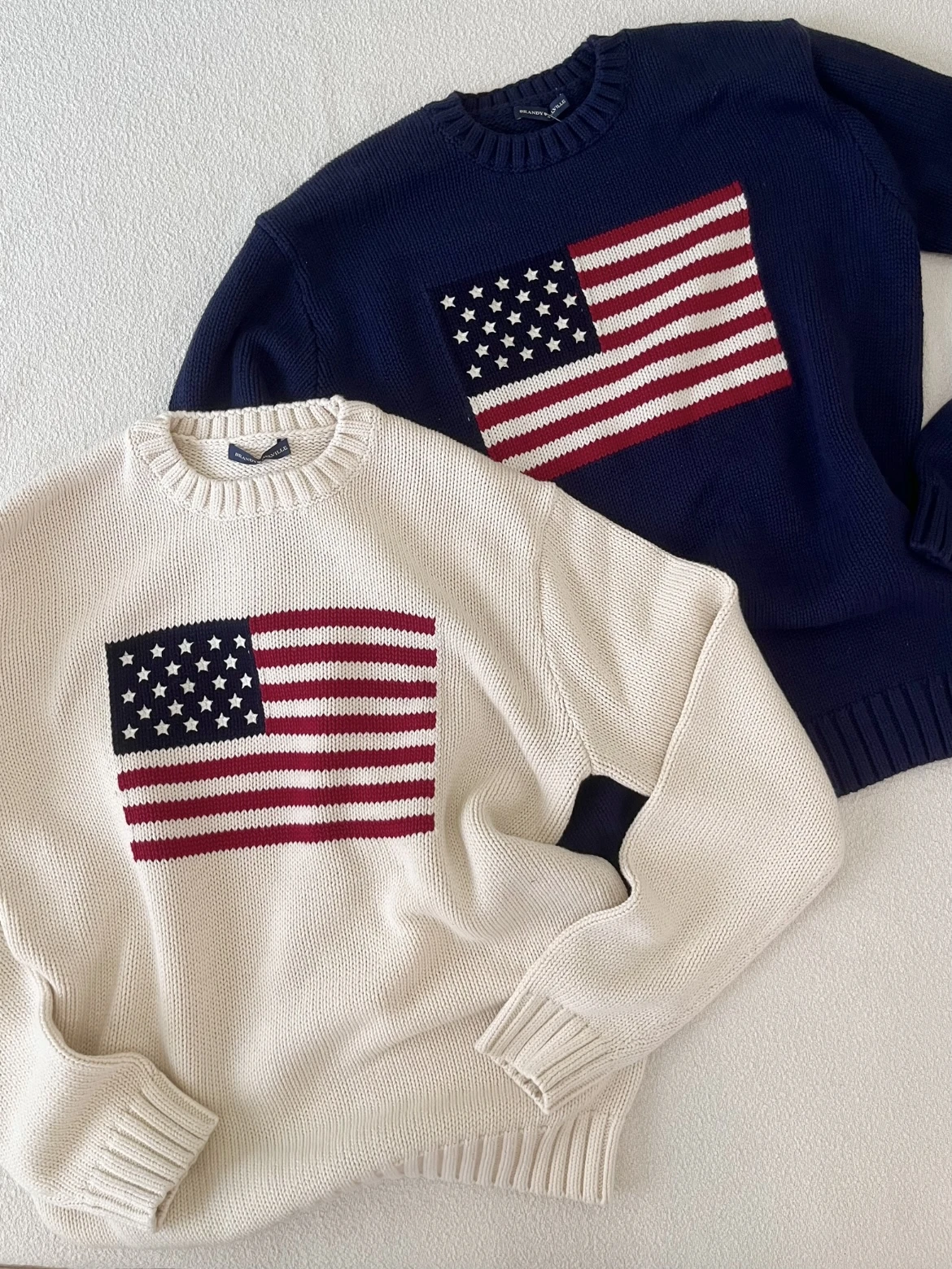 nico american flag sweater