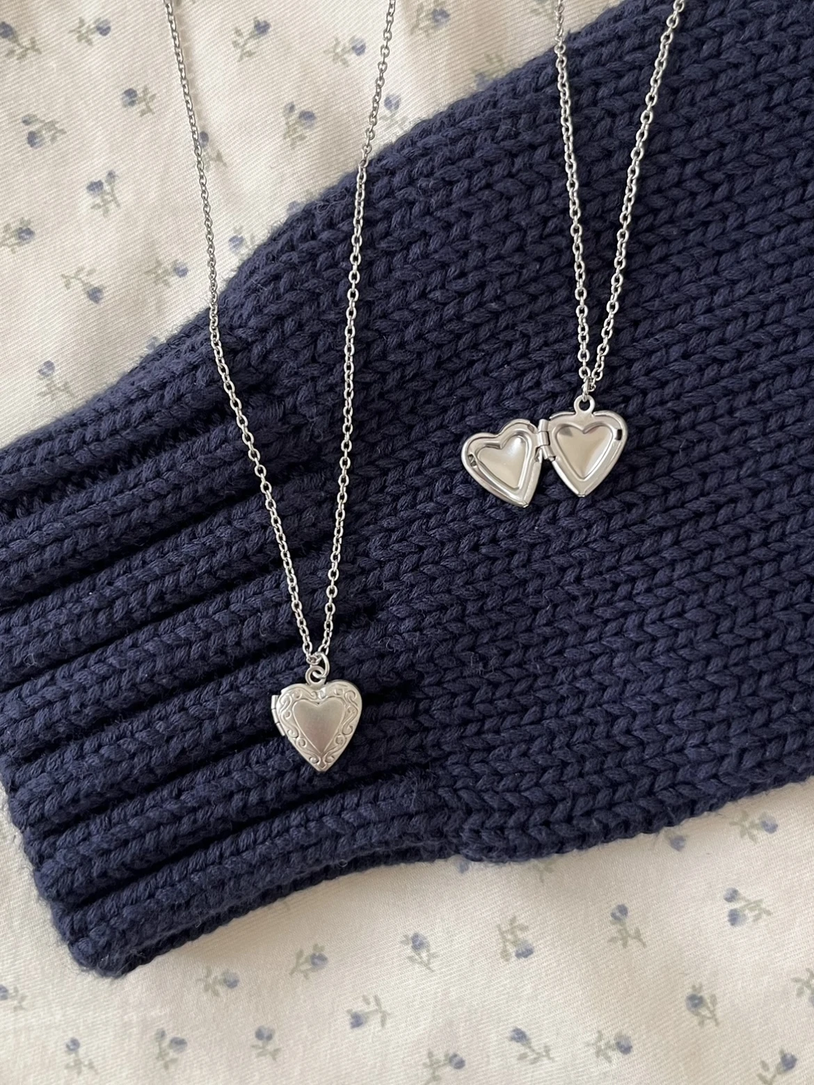 heart locket necklace