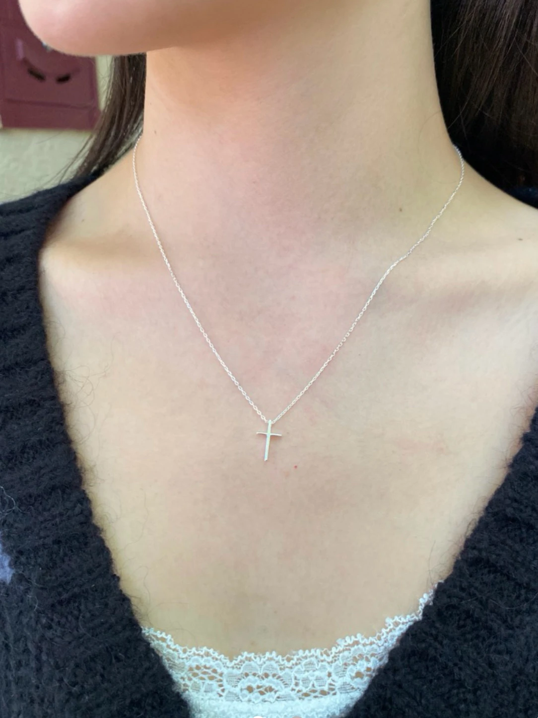 925 silver cross necklaces