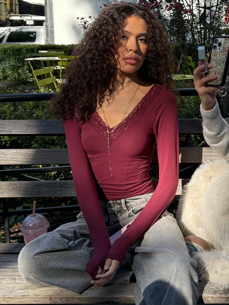 lace t-shirt
