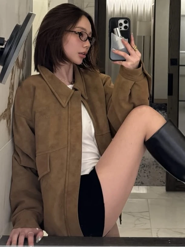 urban suede jumper