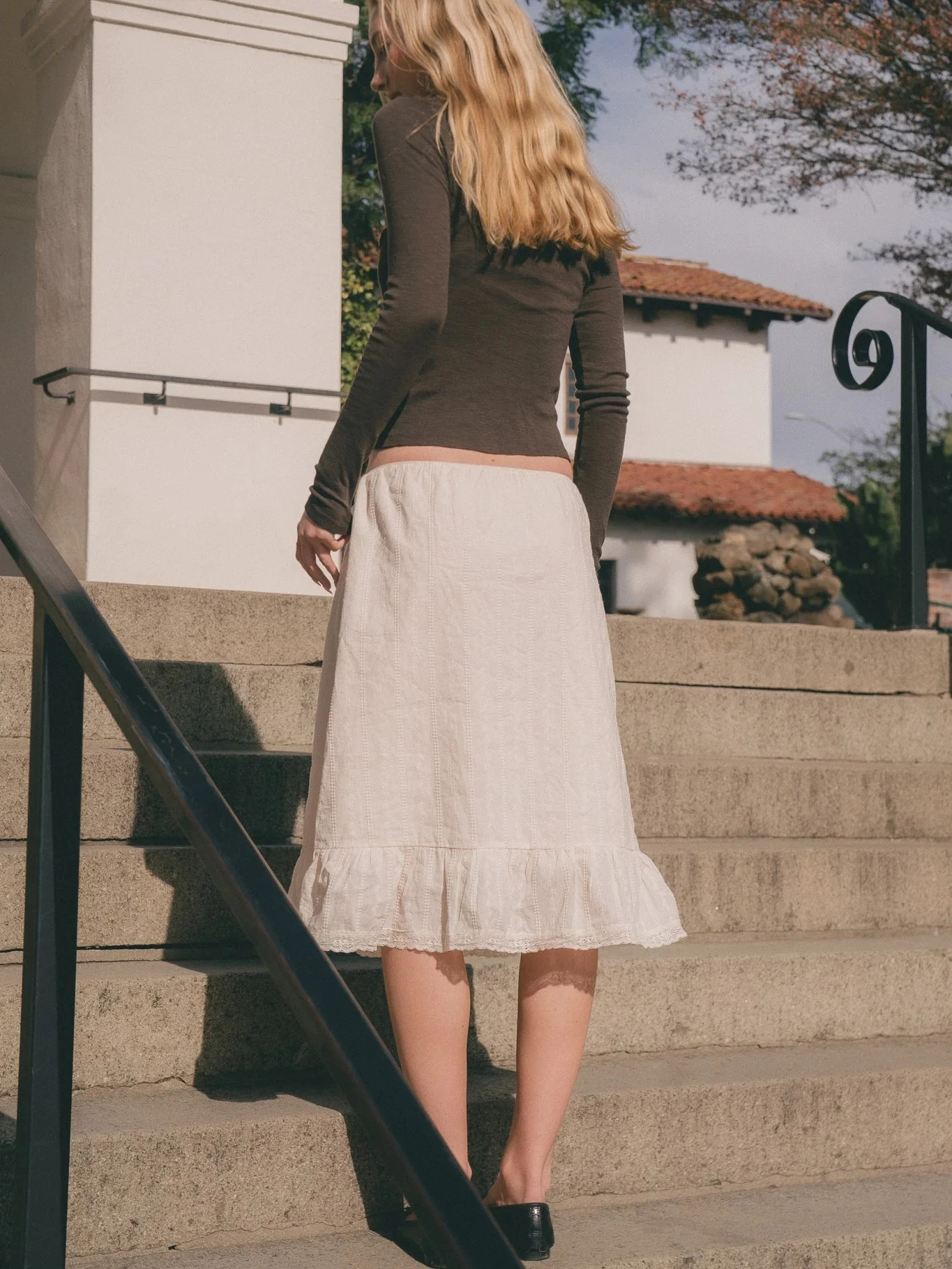 charlotte floral skirt