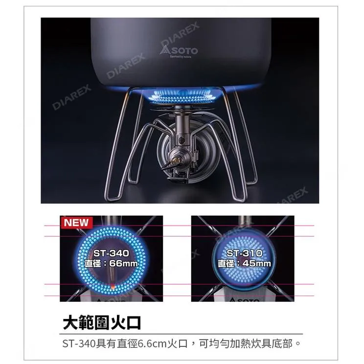 SOTO ST-340 蜘蛛爐