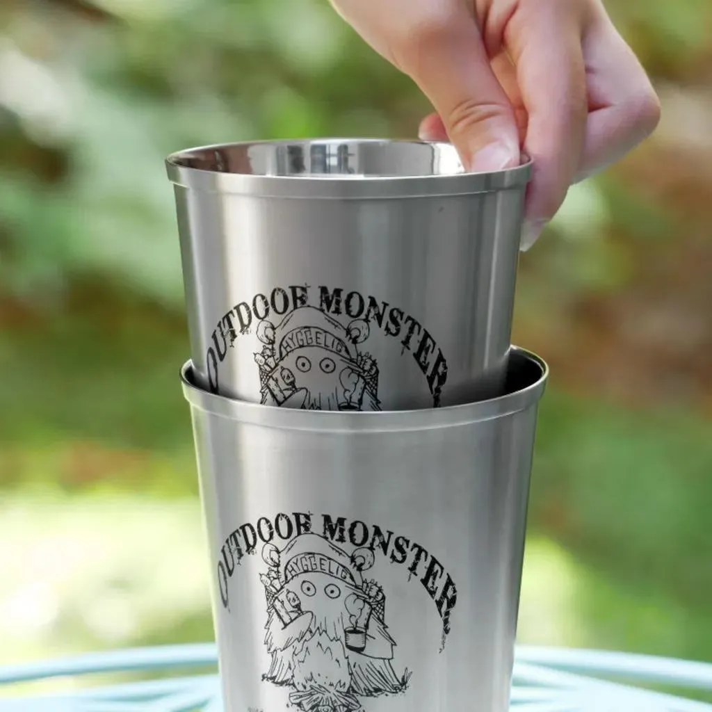 OutdoorMonster 戶外怪獸不鏽鋼杯 500ml 小怪獸