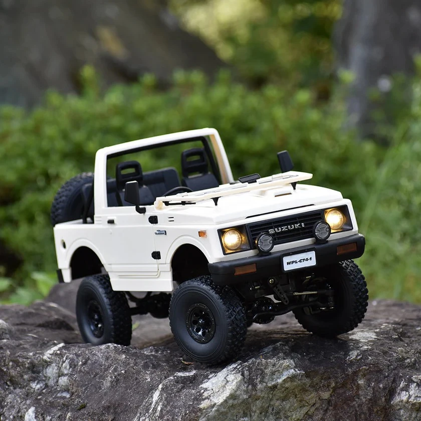 WPL Suzuki Jimny C74-1 RTR JA11C 遙控吉普車敞篷款露營小站提供風格