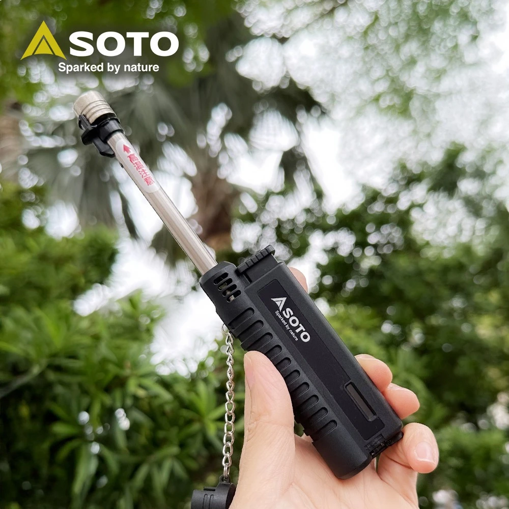 日本SOTO 伸縮防風點火器(黑色) ST-480CBKEXP
