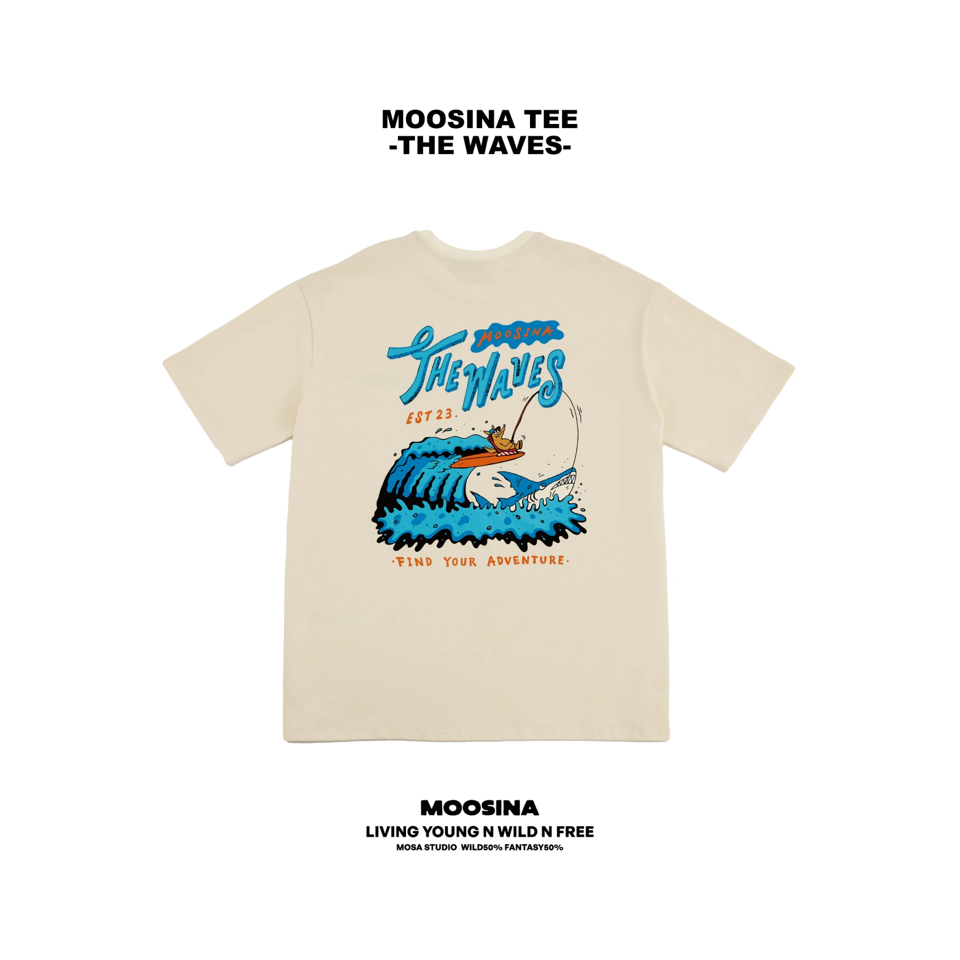 MOOSINA KUBY 衝浪Tee