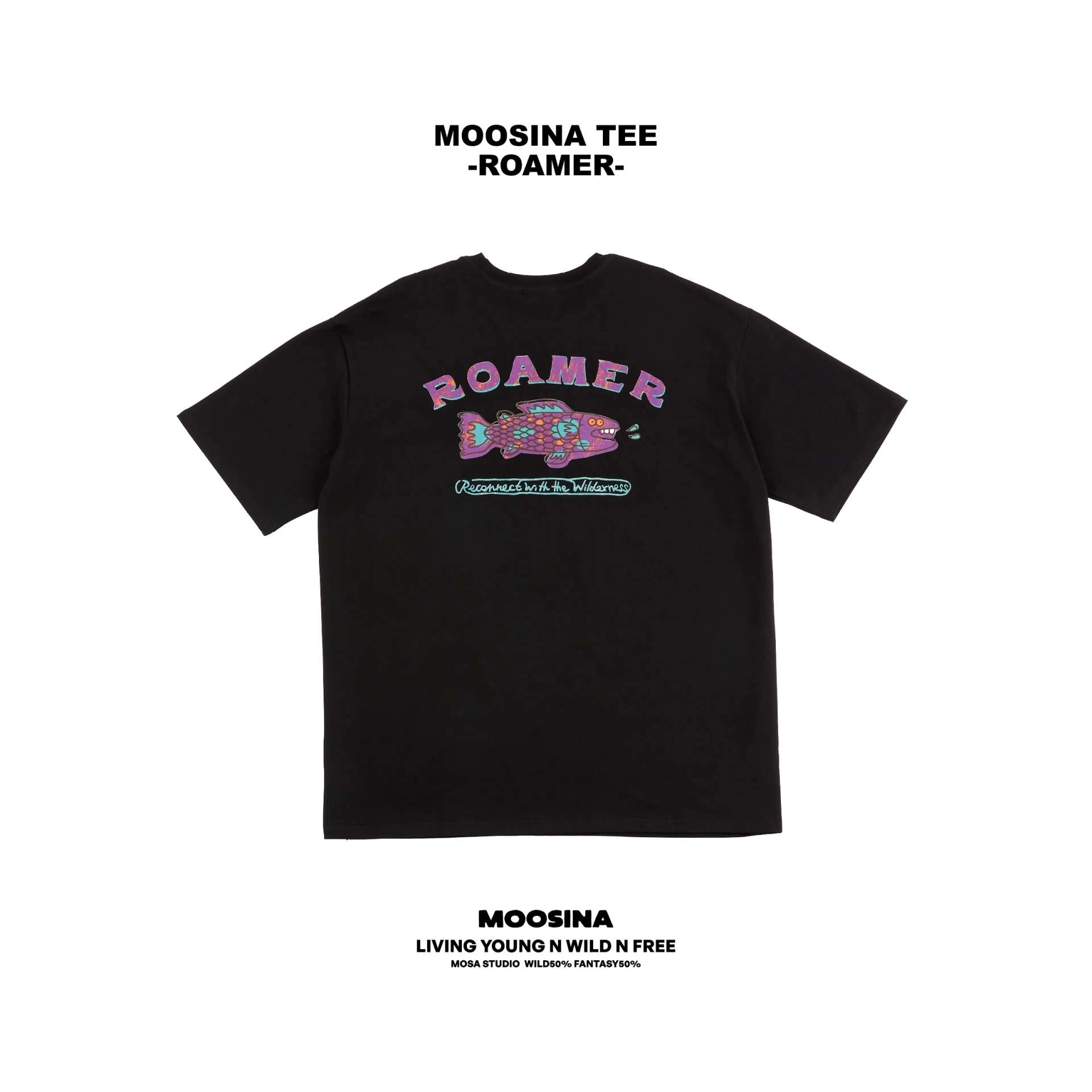 MOOSINA ROAMER 幻想魚TEE