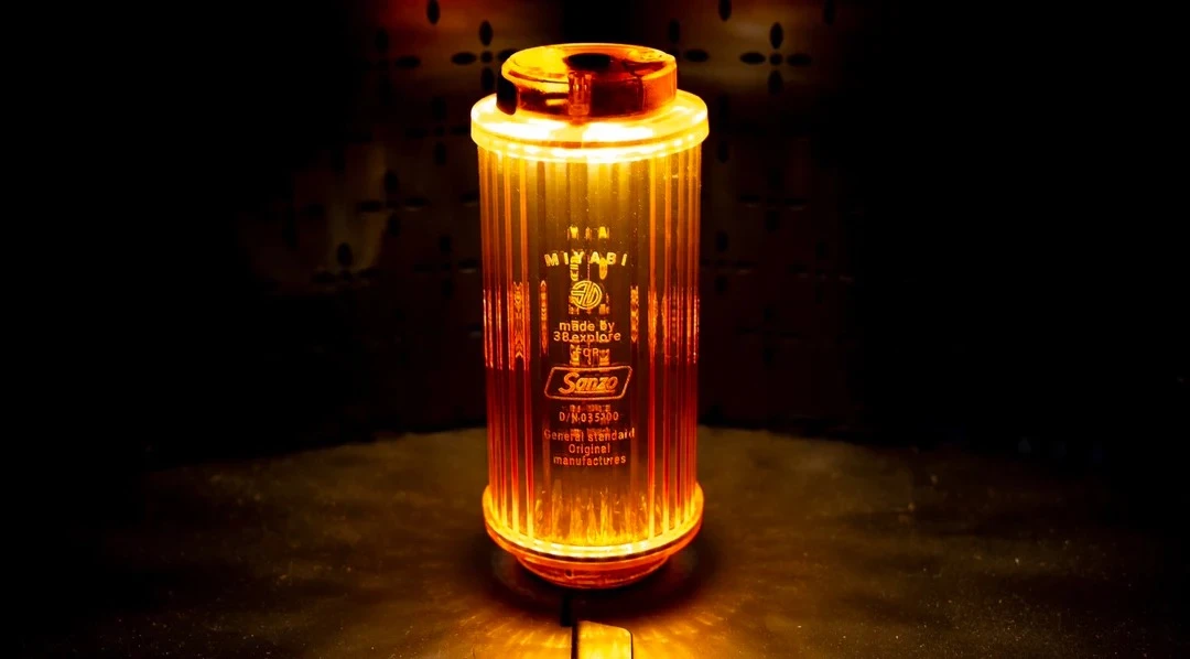 3ZO工務店 x 38explore The Force Amber 聯名 MIYABI 38KT燈 不含電池