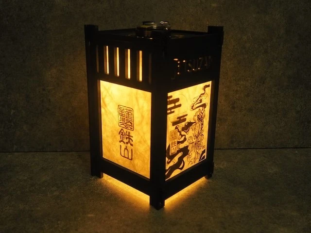 傘　提燈　木製　看板 TETSUZAN｜木製燈籠燈罩露營小站提供風格露營小物、帳篷、露營椅等戶外