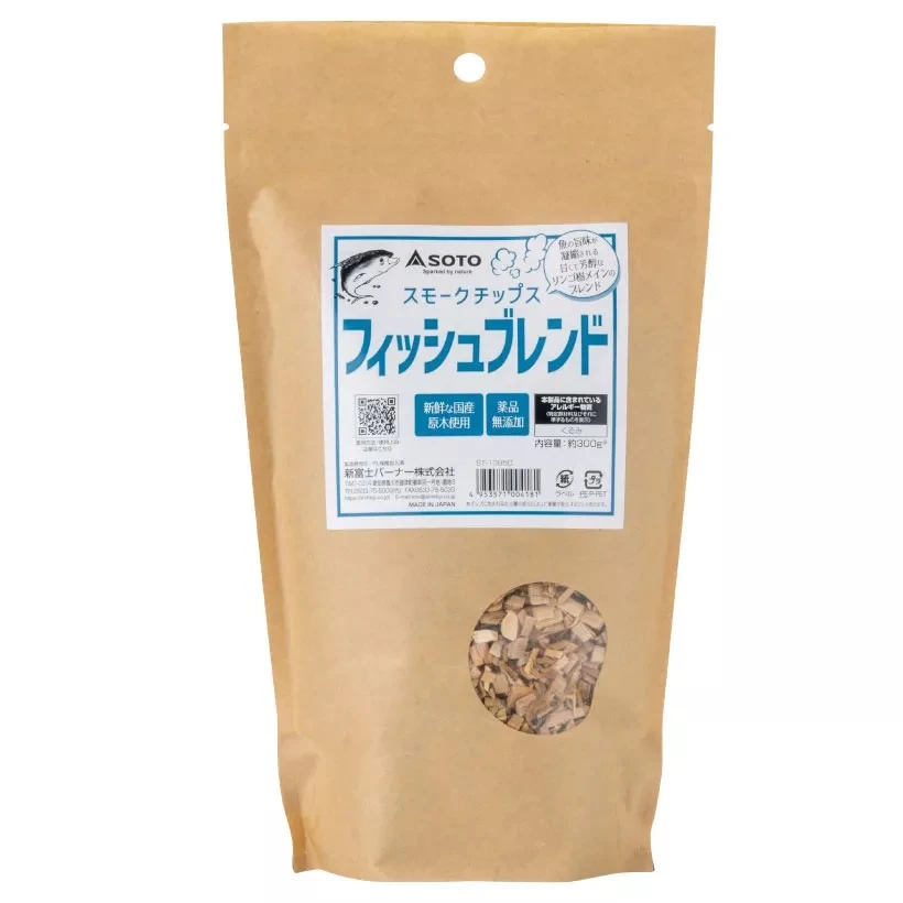 SOTO 煙燻木片300g 櫻桃/胡桃/威士忌/肉類/魚類