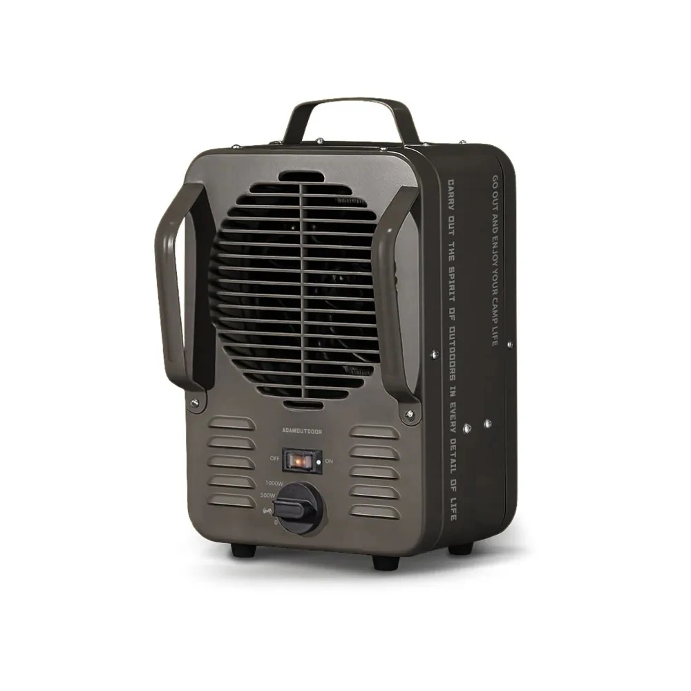 ADAMOUTDOOR 鋼鐵風格 雙功率電暖器