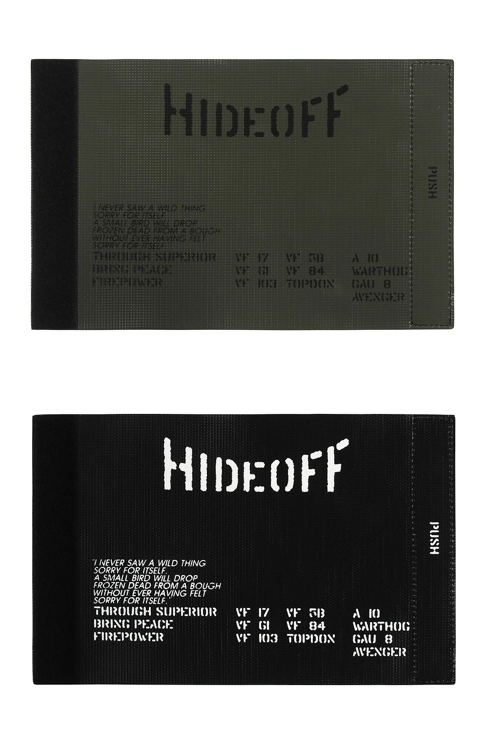 HIDEOFF  軍用卡式瓦斯罐保護套