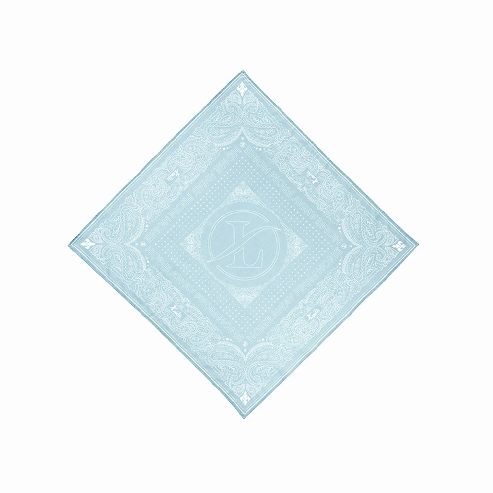 LADIT Bandana Blue 經典造型方巾 天藍色