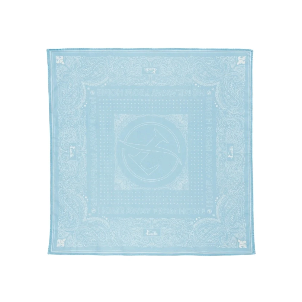 LADIT Bandana Blue 經典造型方巾 天藍色
