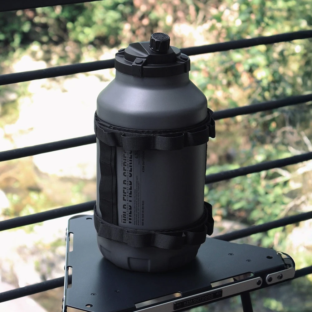 KZM 大容量保冰水壺4.5L套裝組(水壺+水壺架)