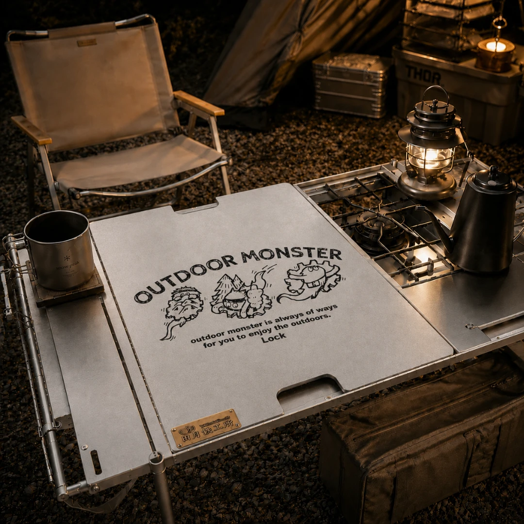 日本Ggcrew×Outdoor Monster 小怪獸生刷單位板