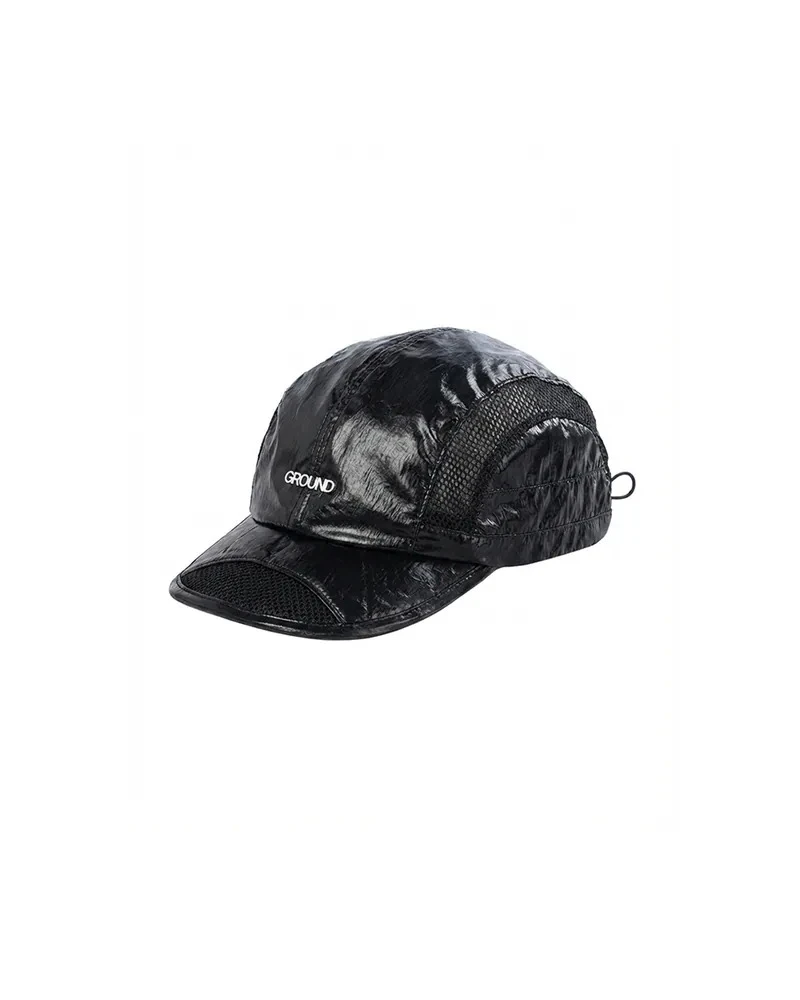 IKAMPER GROUND BLACK MESH METAL CAMP CAP 黑色網布金屬標露營帽