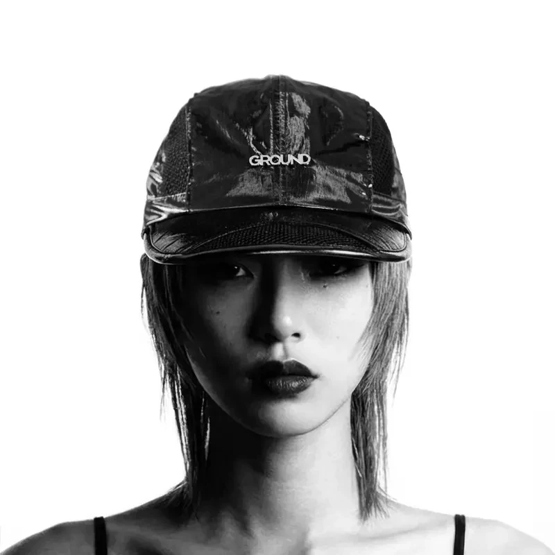 IKAMPER GROUND BLACK MESH METAL CAMP CAP 黑色網布金屬標露營帽