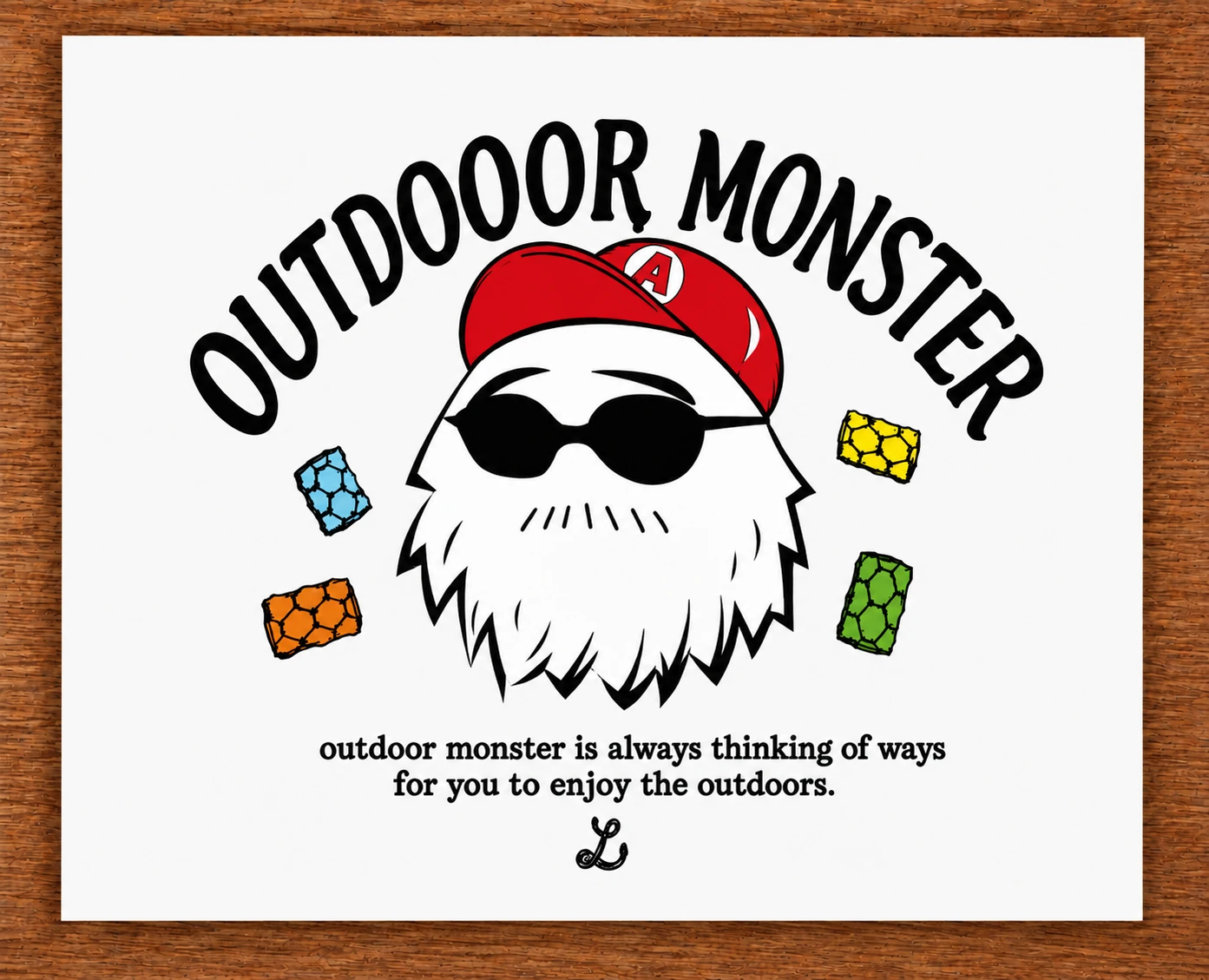 Asimocrafts Monster Sticker轉印貼紙