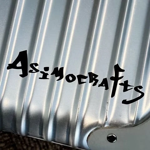 Asimocrafts Sticker 2 Large字母貼紙