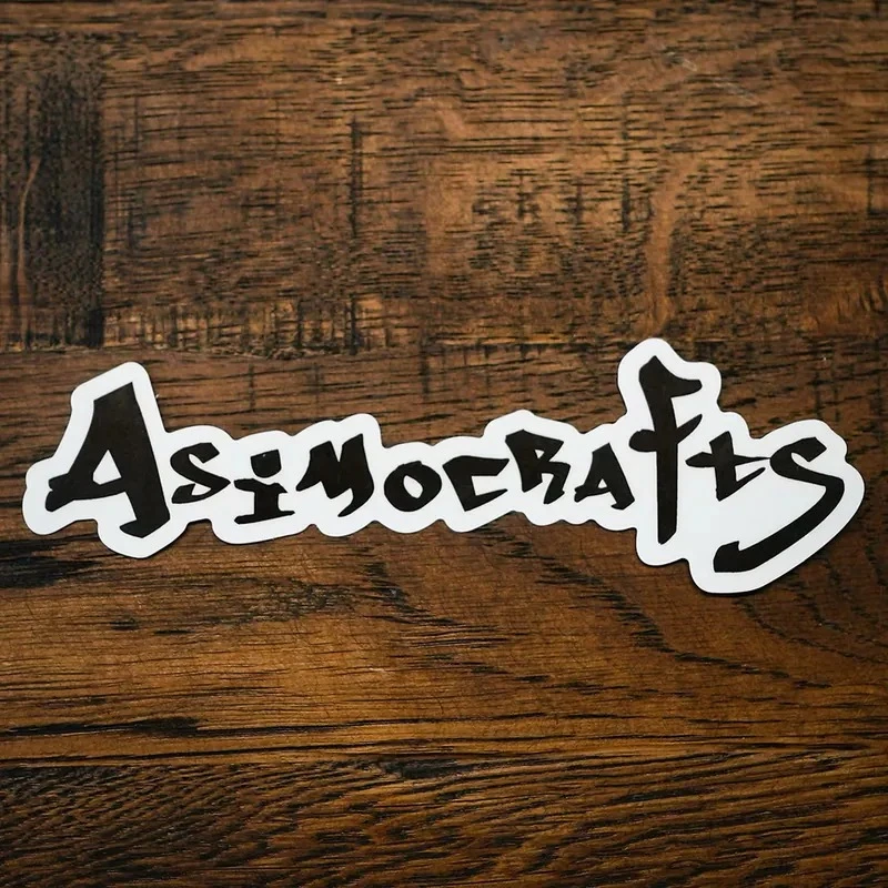 Asimocrafts Sticker 3字母貼紙