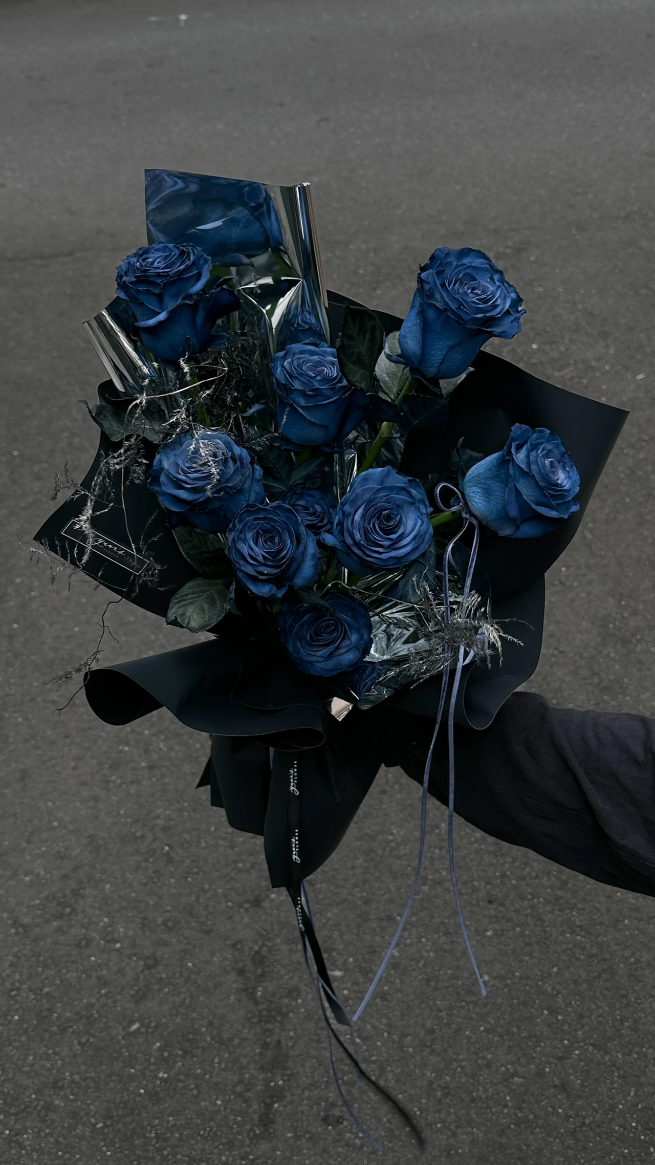 馬爾他藍玫瑰花束 Midnight Blue Rose 原點限量色玫瑰
