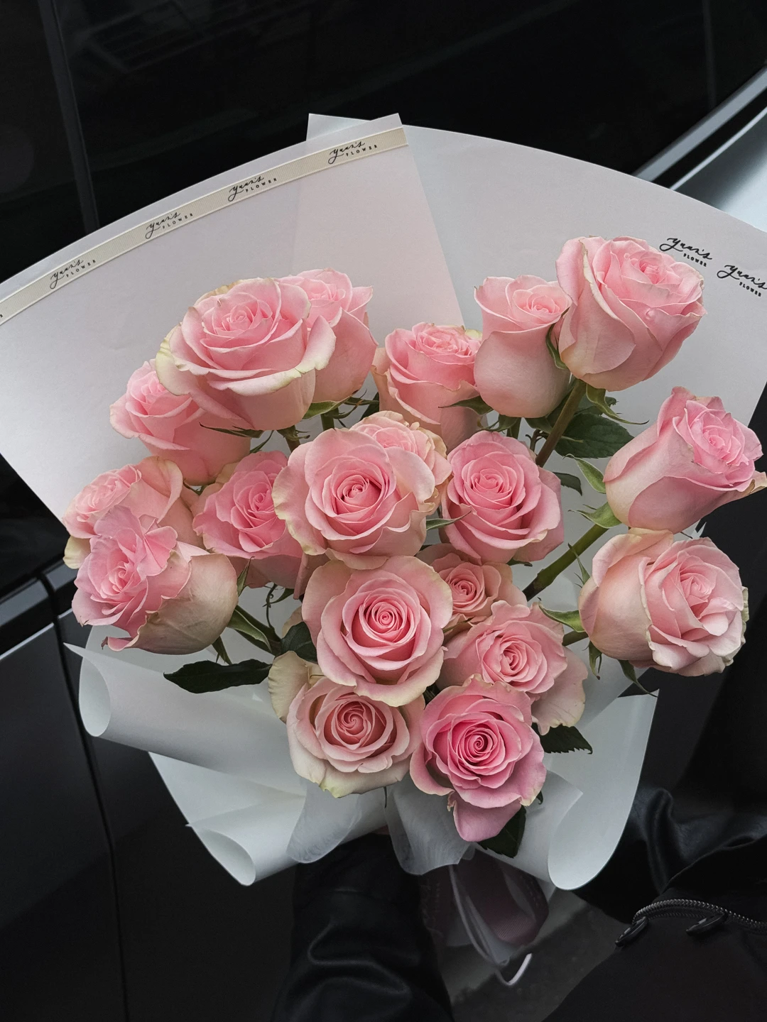 韓系嫩粉玫瑰花束 Pink Rose