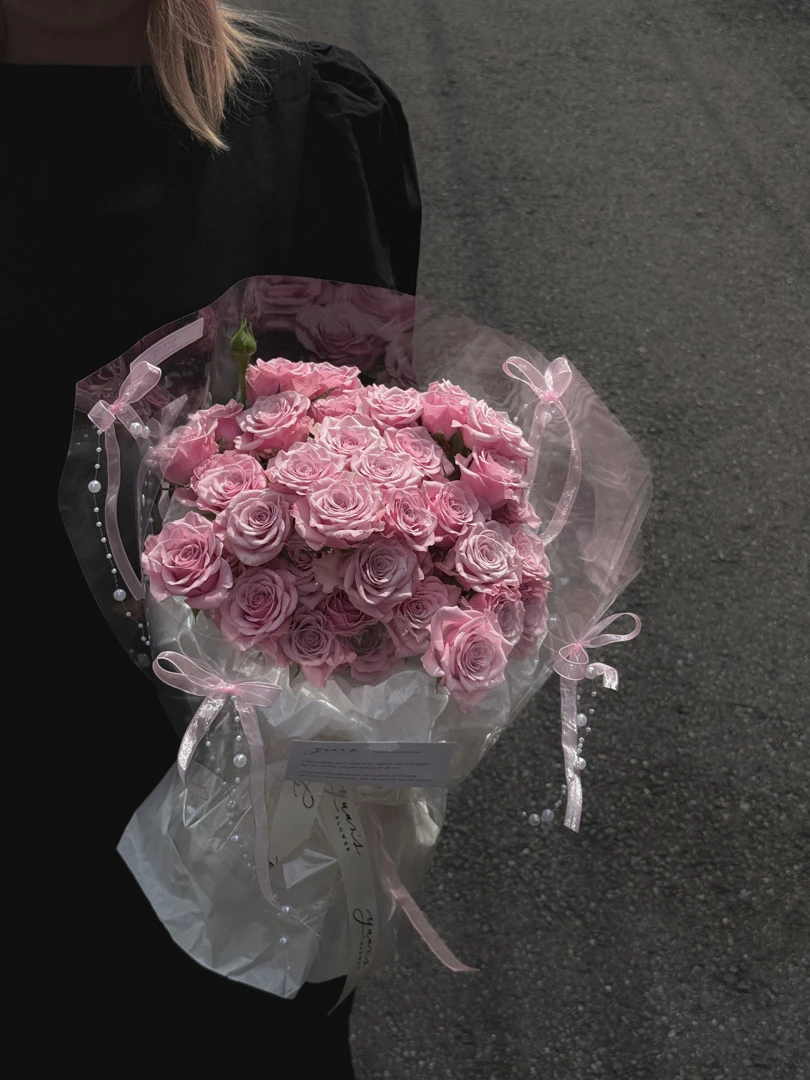 戀櫻薔薇花束 Sakura Blush Rose Bouquet