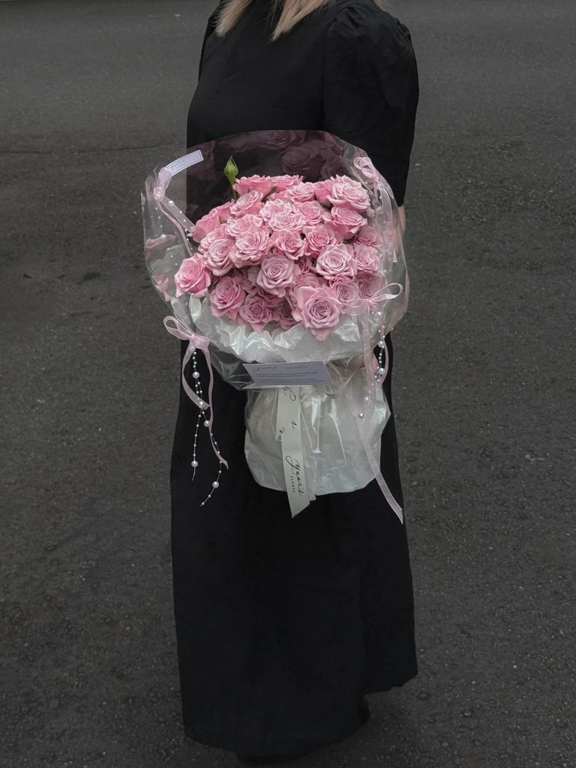 戀櫻薔薇花束 Sakura Blush Rose Bouquet