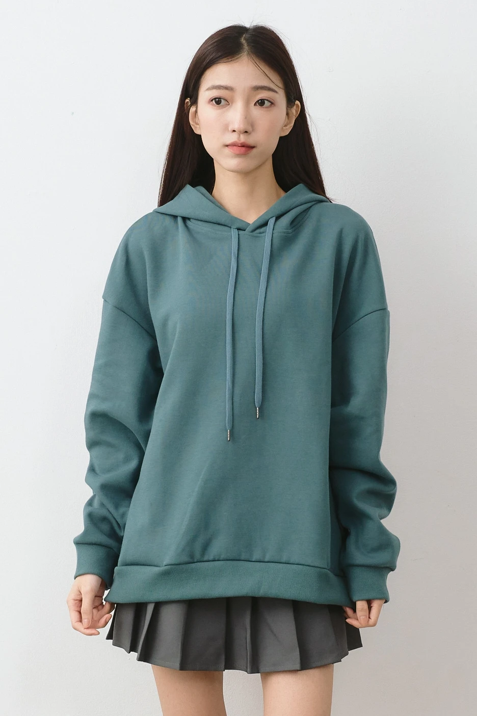 自然挺連帽TEE