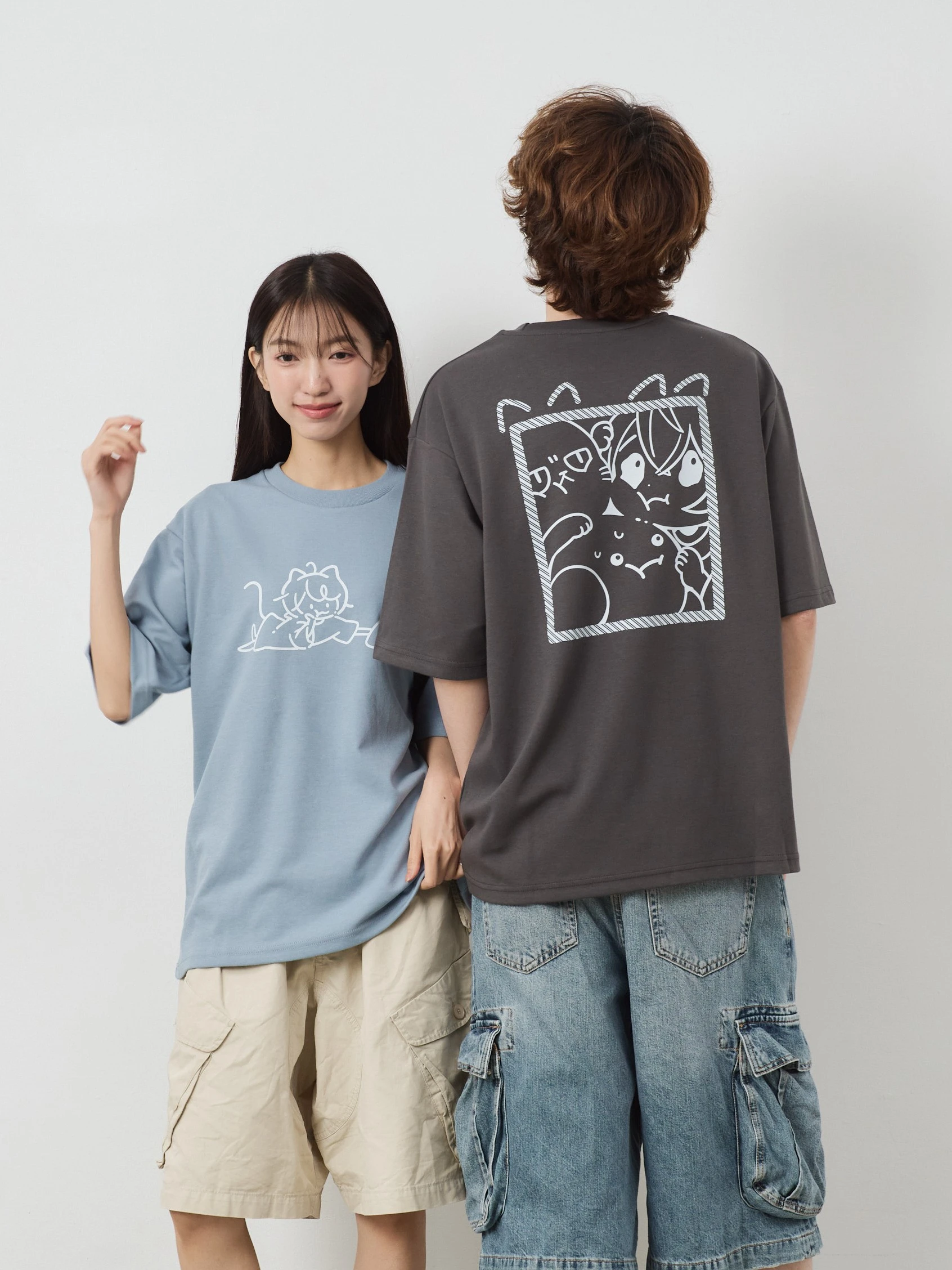 杏仁ミル-一口接一口 親膚雲朵TEE