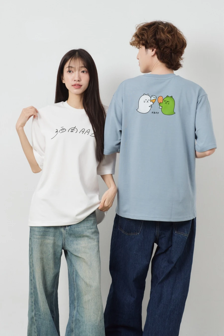 酒肉朋友 親膚雲朵TEE